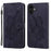For iPhone 17 Retro Skin Feel Butterflies Embossing Horizontal Flip Leather Phone Case(Black)