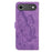 For iPhone 17 Air Retro Skin Feel Butterflies Embossing Horizontal Flip Leather Phone Case(Purple)