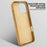 For iPhone 15 VIETAO Suede MagSafe PU Leather Phone Case with Holder(Light Brown)