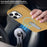 For iPhone 15 VIETAO Suede MagSafe PU Leather Phone Case with Holder(Dark Brown)