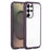 For Samsung Galaxy S25 Ultra / S24 Ultra 5G Solid Color Edge Transparency Acrylic TPU Phone Case(Dark Purple)