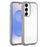 For Samsung Galaxy S25 / S24 5G Solid Color Edge Transparency Acrylic TPU Phone Case(Grey)