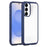 For Samsung Galaxy S25 / S24 5G Solid Color Edge Transparency Acrylic TPU Phone Case(Royal Blue)