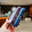 For Samsung Galaxy S25 / S24 5G Solid Color Edge Transparency Acrylic TPU Phone Case(Red)