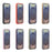 For Samsung Galaxy S25 / S24 5G Solid Color Edge Transparency MagSafe Magnetic Phone Case(Brown)