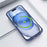 For iPhone 17 Pro Max Solid Color Edge Transparency MagSafe Magnetic Phone Case(Grey)