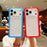 For iPhone 17 Pro Max Transparent Matte TPU Hybrid PC 3-in-1 Phone Case(Pink)