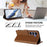 For Samsung Galaxy S25+ / S24+ 5G Embossed Heart Cat Leather Phone Case with Hand Strap(Brown)