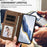 For Samsung Galaxy S25+ / S24+ 5G Embossed Heart Cat Leather Phone Case with Hand Strap(Brown)