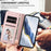 For Samsung Galaxy S25 FE 5G Embossed Heart Cat Leather Phone Case with Hand Strap(Pink)