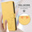 For Samsung Galaxy S25 FE 5G Embossed Heart Cat Leather Phone Case with Hand Strap(Yellow)