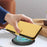 For Samsung Galaxy S25 FE 5G Embossed Heart Cat Leather Phone Case with Hand Strap(Yellow)