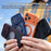 For iPhone 17 Pro Max MOMAX Magsafe Magnetic Metal Rotating Holder Phone Case(Orange)