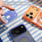 For iPhone 17 Pro Max MOMAX Magsafe Magnetic Metal Rotating Holder Phone Case(Orange)