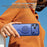 For iPhone 17 Pro Max MOMAX Magsafe Magnetic Metal Rotating Holder Phone Case(Orange)