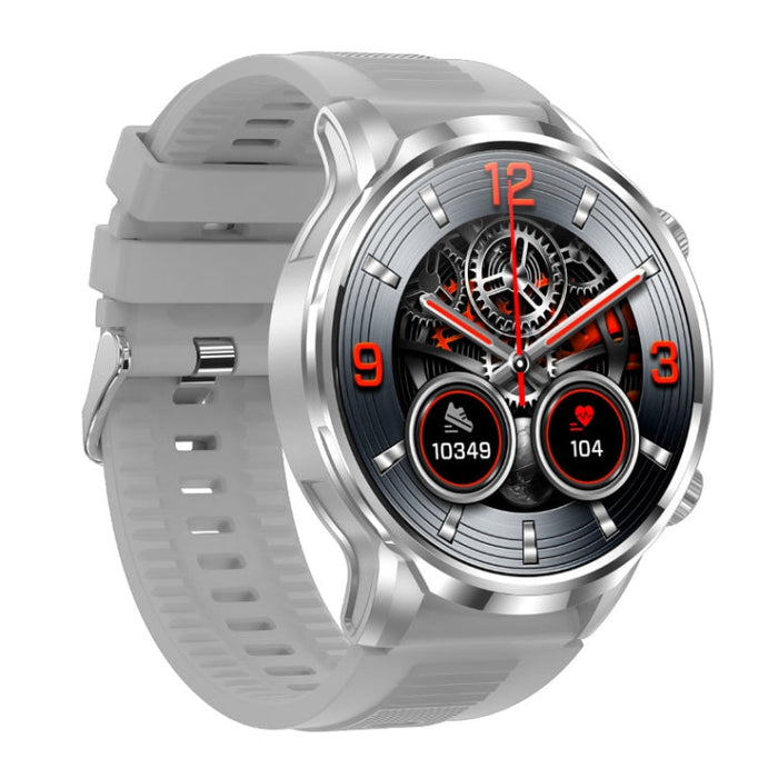 EX100 1.95 inch Color Screen Smart Watch, Support Bluetooth Call / Health Monitoring(Silver) PhonoClean