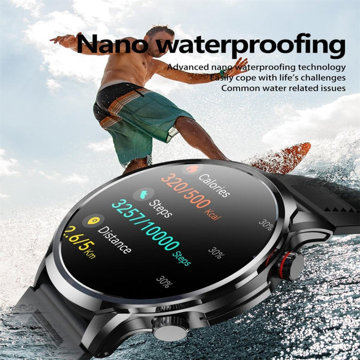 EX100 1.95 inch Color Screen Smart Watch, Support Bluetooth Call / Health Monitoring(Silver) PhonoClean