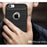 For iPhone 6 & 6s Brushed Texture Fiber TPU Rugged Armor Protective Case(Red) - BaskiFit
