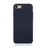 For iPhone SE 2020 & 8 & 7 Pure Color Liquid Silicone + PC Shockproof Defender Case(Dark Blue) - BaskiFit