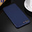 For iPhone 8 Plus & 7 Plus   Solid Color TPU Protective Case Without Round Hole(Dark Blue) - BaskiFit