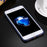 For iPhone 8 Plus & 7 Plus   Solid Color TPU Protective Case Without Round Hole(Dark Blue) - BaskiFit