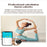 KM88 1.32 inch Color Screen Smart Watch, Support Bluetooth Call / Health Monitoring(Silver) PhonoClean