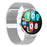 KM88 1.32 inch Color Screen Smart Watch, Support Bluetooth Call / Health Monitoring(Silver) PhonoClean