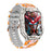 KR82 2.1 inch Color Screen Smart Watch, Support Bluetooth Call / Health Monitoring(Camouflage Orange) PhonoClean