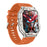 KR82 2.1 inch Color Screen Smart Watch, Support Bluetooth Call / Health Monitoring(Orange) PhonoClean