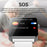 KS03 Pro 1.96 inch Color Screen Smart Watch, Support Bluetooth Call / Health Monitoring(Black) PhonoClean