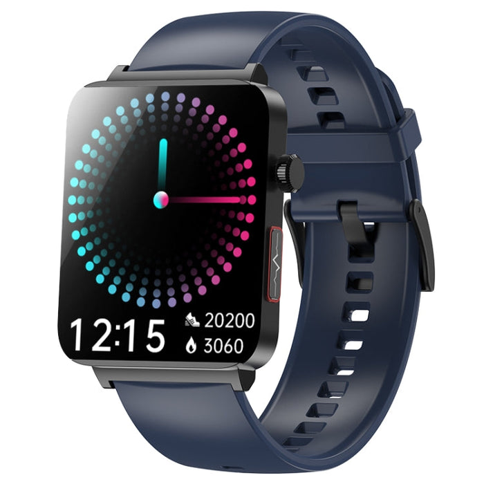 KS03 Pro 1.96 inch Color Screen Smart Watch, Support Bluetooth Call / Health Monitoring(Blue) PhonoClean