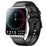 KS03 Pro 1.96 inch Color Screen Smart Watch, Support Bluetooth Call / Health Monitoring(Silver Black) PhonoClean