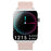 KS03 Pro 1.96 inch Color Screen Smart Watch, Support Bluetooth Call / Health Monitoring(Silver Pink) PhonoClean