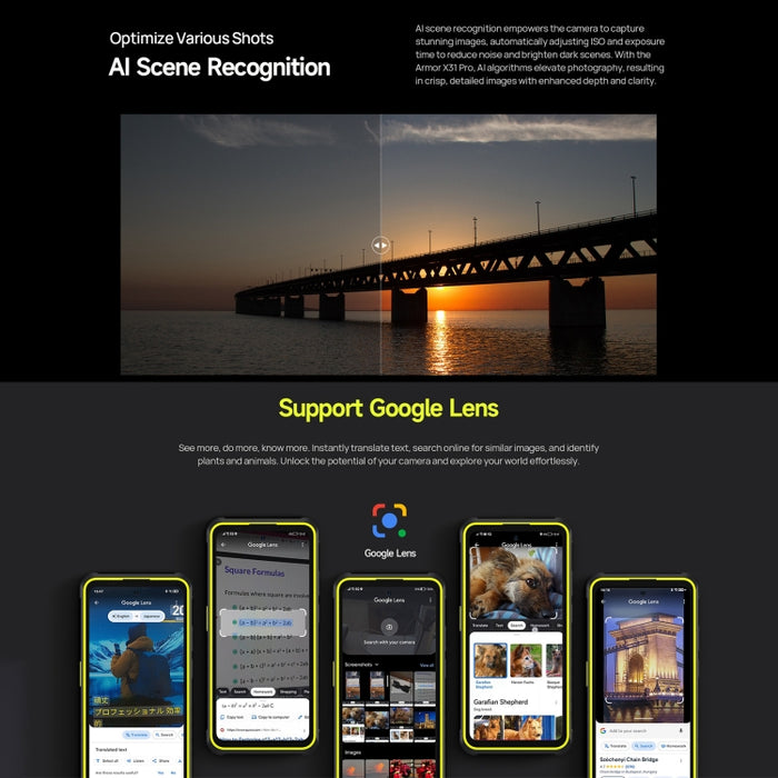 Ulefone Armor X31 Pro 5G, 8GB+256GB, Night Vision, IP68/IP69K Rugged Phone, 6.56 inch Android 14 MediaTek Dimensity 6300 Octa Core, Network: 5G, NFC, OTG, Armor X31 Pro