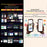 Blackview BV8200 Rugged Phone, 12GB+256GB, 6.5 inch + 1.3 inch Android 14 MediaTekHelio G100 MT8781, Network: 4G, NFC