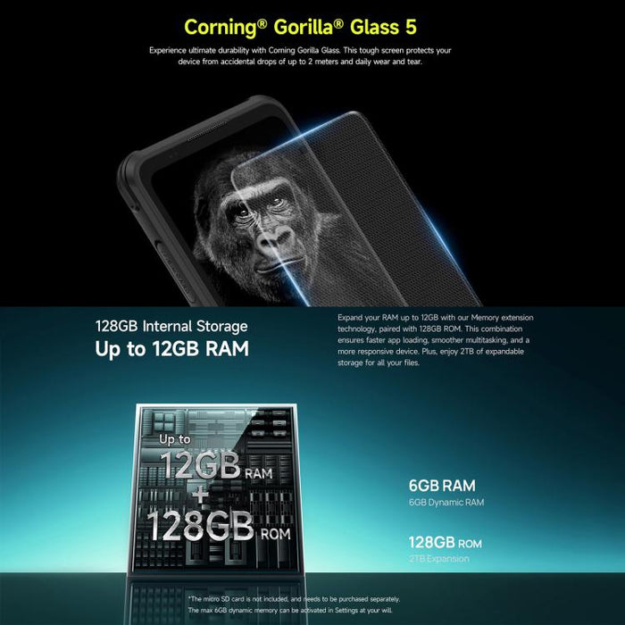 Ulefone Armor X31, 6GB+128GB, Night Vision, IP68/IP69K Rugged Phone, 6.56 inch Android 14 MediaTek Helio G91 Octa Core, Network: 4G, NFC, OTG, Armor X31