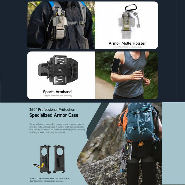 Ulefone Armor X31, 6GB+128GB, Night Vision, IP68/IP69K Rugged Phone, 6.56 inch Android 14 MediaTek Helio G91 Octa Core, Network: 4G, NFC, OTG, Armor X31