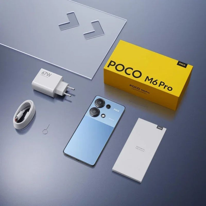 Xiaomi POCO M6 Pro Global, 12GB+512GB, In-screen Fingerprint, 6.67 inch MIUI 14 MediaTek Helio G99-Ultra Octa Core 2.2GHz, NFC, Network: 4G