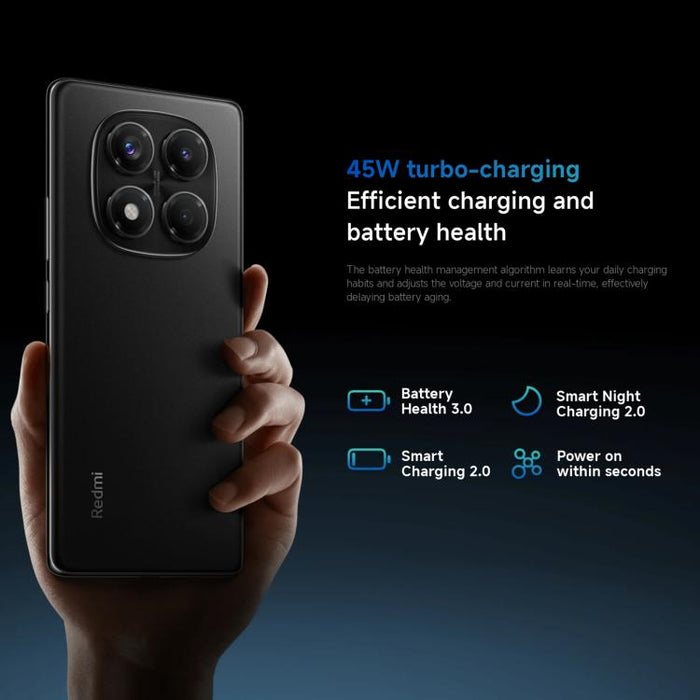 Xiaomi Redmi Note 14 Pro 4G Global, 12GB+256GB, In-screen Fingerprint, 6.67 inch Xiaomi HyperOS Helio G100-Ultra Octa Core, NFC, Network: 4G, Note 14 Pro 4G, 12GB+256GB(Black)