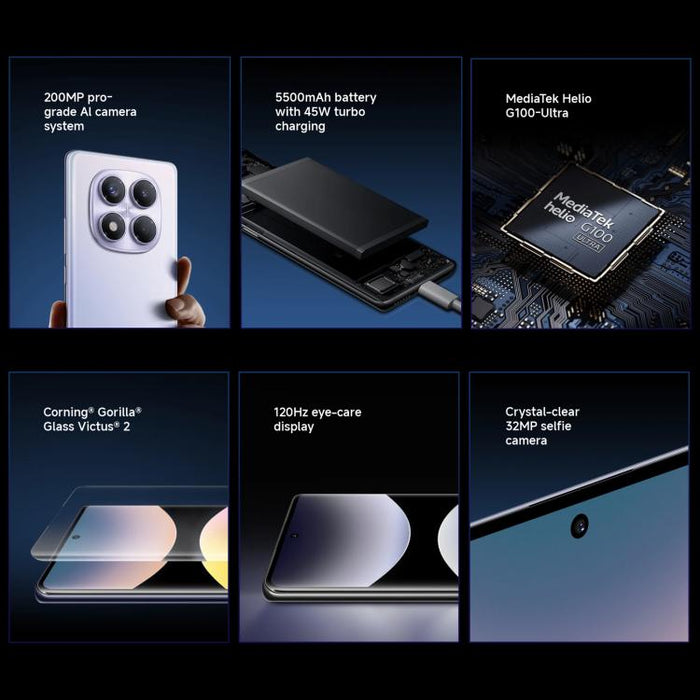 Xiaomi Redmi Note 14 Pro 4G Global, 12GB+256GB, In-screen Fingerprint, 6.67 inch Xiaomi HyperOS Helio G100-Ultra Octa Core, NFC, Network: 4G, Note 14 Pro 4G, 12GB+256GB(Black)