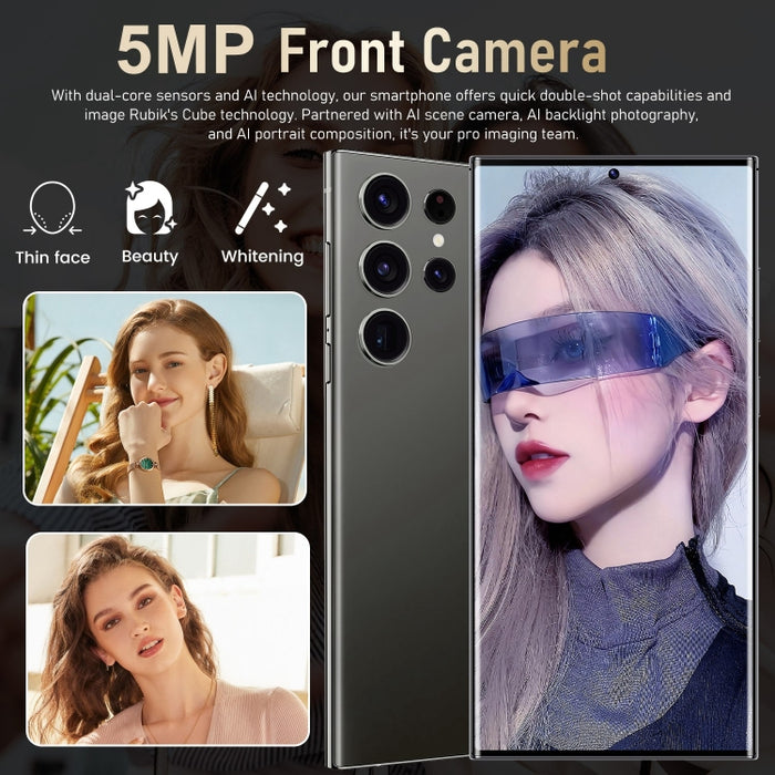 S24 Ultra / M106, 3GB+64GB, Face ID Identification, 6.75 inch Android 8.1 MTK6753 Octa Core, Network: 4G, Dual SIM
