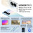 Triple Back Cameras, Screen Fingerprint Identification,  6.67 inch Magic UI 6.1 Qualcomm Snapdragon 778G Plus Octa Core up to 2.5GHz, Network: 5G, OTG, NFC, Not Support Google Play, Honor 70 5G 12GB+512GB