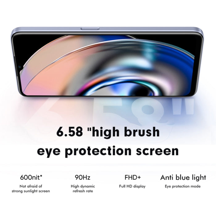 Dual Back Cameras, Side Fingerprint Identification, 5000mAh Battery, 6.58 inch Realme UI 3.0 / Android 12 MediaTek Dimensity 810 Octa Core up to 2.4GHz, Network: 5G, Support Google Play, 12GB+256GB