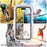 PULUZ 40m/130ft Waterproof Diving Case for iPhone 15 Pro Max / 15 Plus / 14 Plus / 14 Pro Max / 13 Pro Max / 12 Pro Max / 11 Pro Max, with One-way Valve Photo Video Taking Underwater Housing Cover(White)