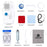 PULUZ 40m/130ft Waterproof Diving Case for iPhone 15 Pro Max / 15 Plus / 14 Plus / 14 Pro Max / 13 Pro Max / 12 Pro Max / 11 Pro Max, with One-way Valve Photo Video Taking Underwater Housing Cover(White)