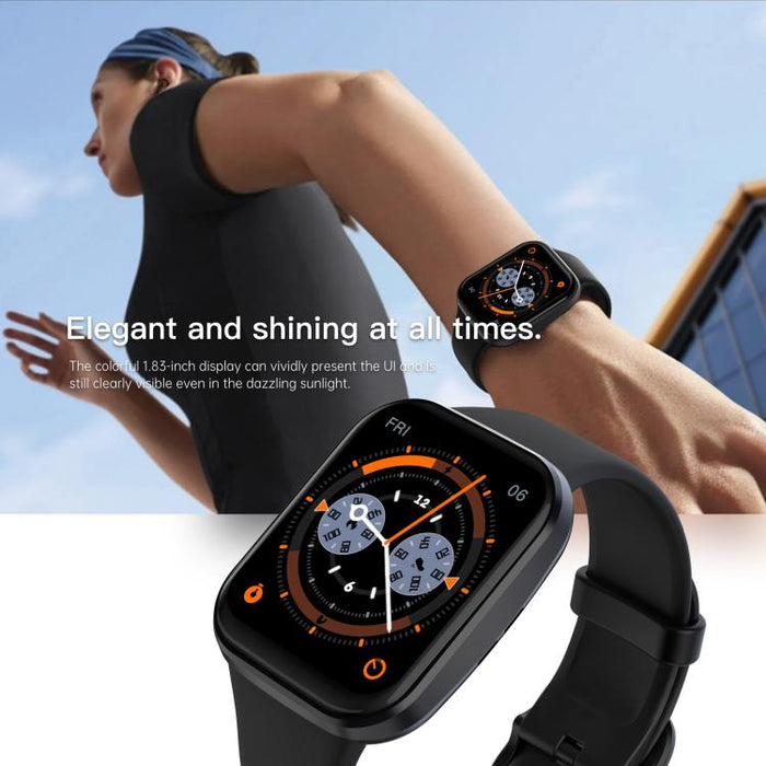 Q23 Pro 1.83 inch Color Screen IP68 Waterproof Bluetooth Call Smart Watch, Support Health Monitoring(Blue) PhonoClean