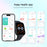 Q23 Pro 1.83 inch Color Screen IP68 Waterproof Bluetooth Call Smart Watch, Support Health Monitoring(White) PhonoClean