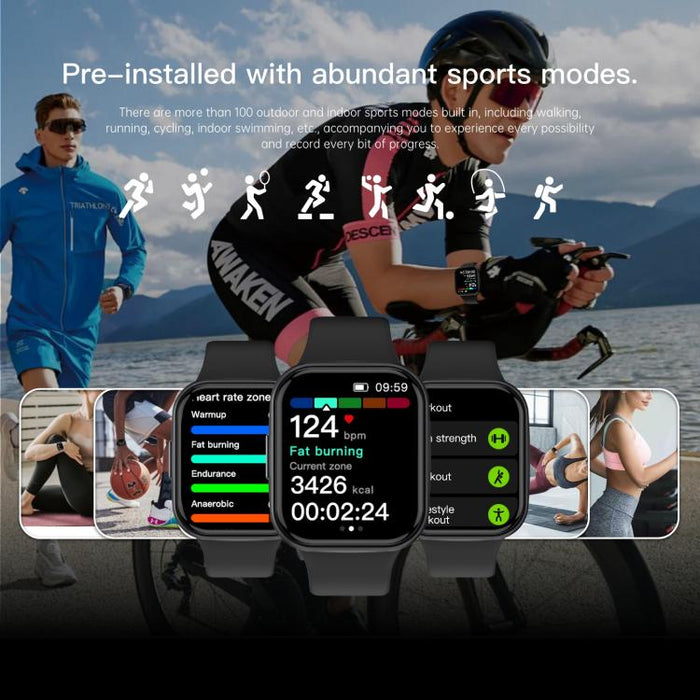 Q23 Pro 1.83 inch Color Screen IP68 Waterproof Bluetooth Call Smart Watch, Support Health Monitoring(White) PhonoClean
