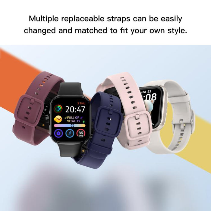 Q23 Pro 1.83 inch Color Screen IP68 Waterproof Bluetooth Call Smart Watch, Support Health Monitoring(Wine Red) PhonoClean