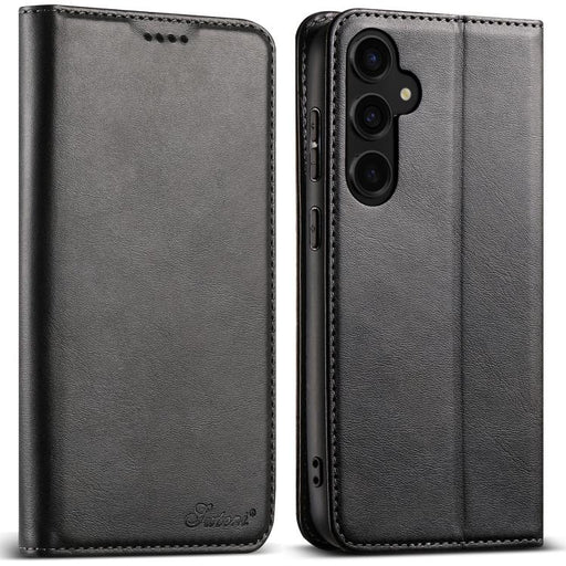 Suteni Calf Texture Horizontal Flip Leather Phone Case, For Samsung Galaxy S26+ 5G, For Samsung Galaxy S26 Ultra 5G, For Samsung Galaxy S26 5G, For Samsung Galaxy S25 5G, For Samsung Galaxy S25+ 5G, For Samsung Galaxy S25 Ultra 5G                      ...